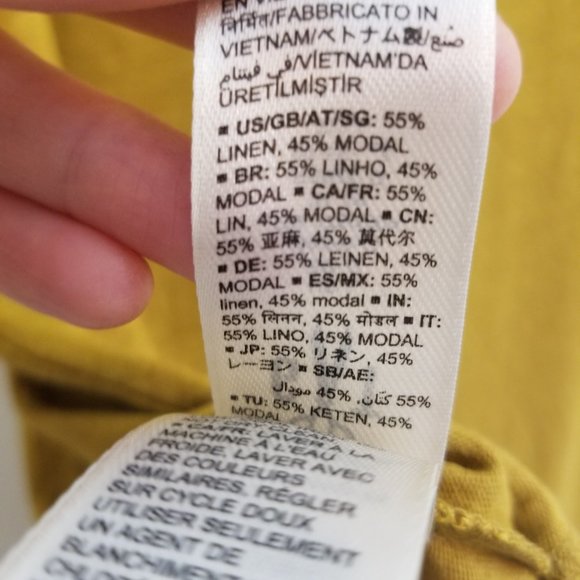 Goodthreads Women's Ruffled Short- Sleeved Blouse Size S - Picture 5 of 6